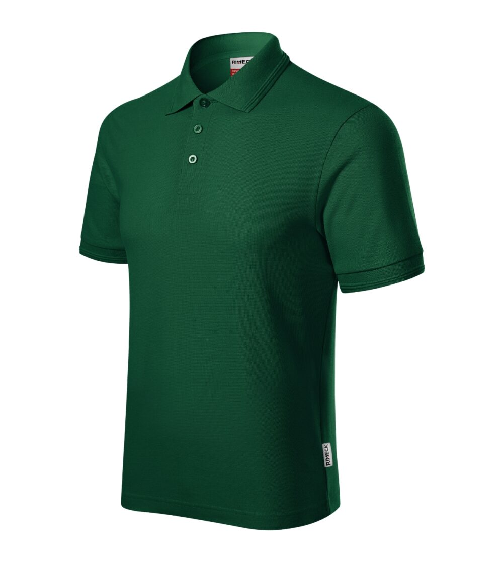 Koszulka polo męska RIMECK Reserve — Dark green
