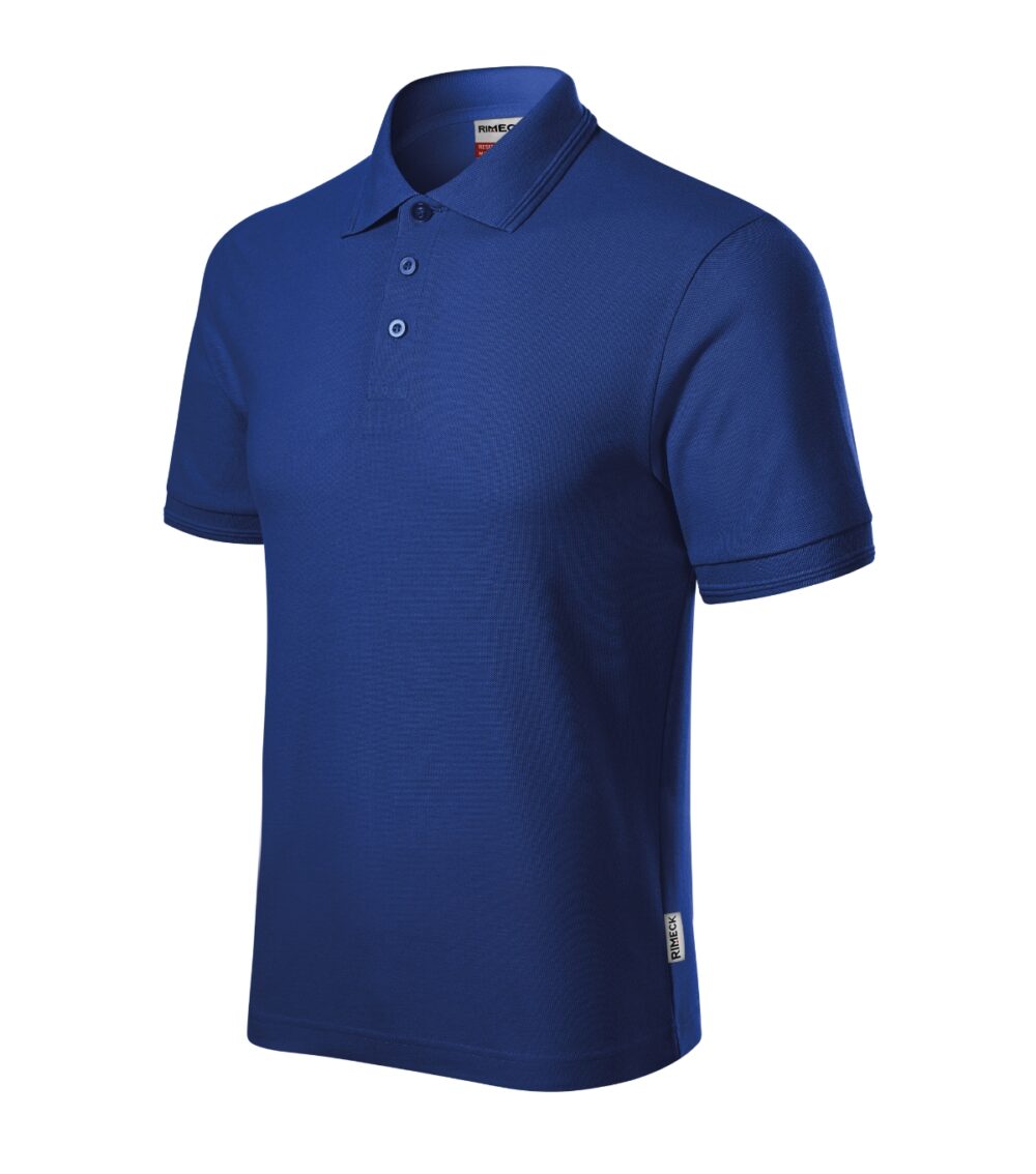Koszulka polo męska RIMECK Reserve — Chabrowy 05 (brand label)