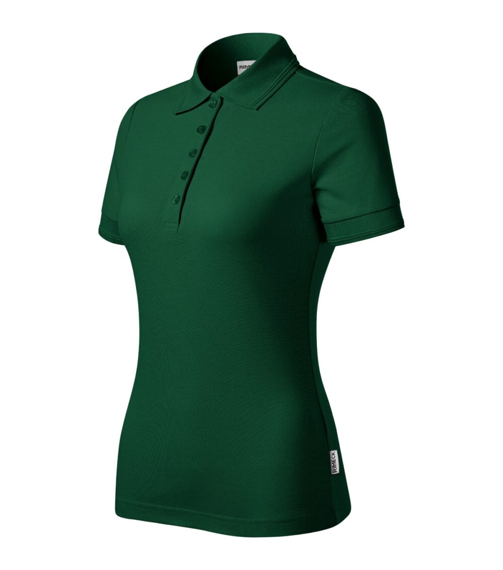 Koszulka polo damska RIMECK Reserve — Dark green