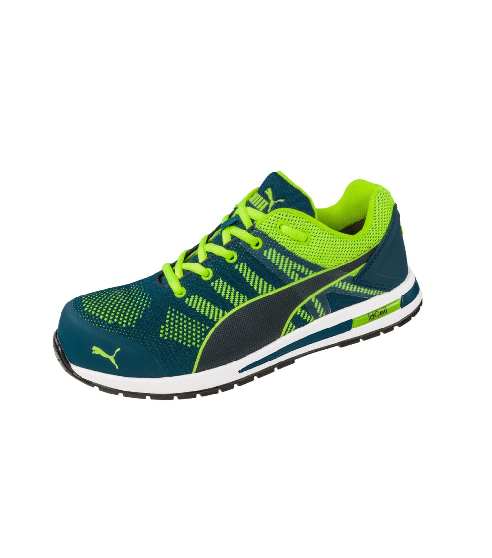 Półbuty męskie PUMA Elevate Knit Green Low — Zielony