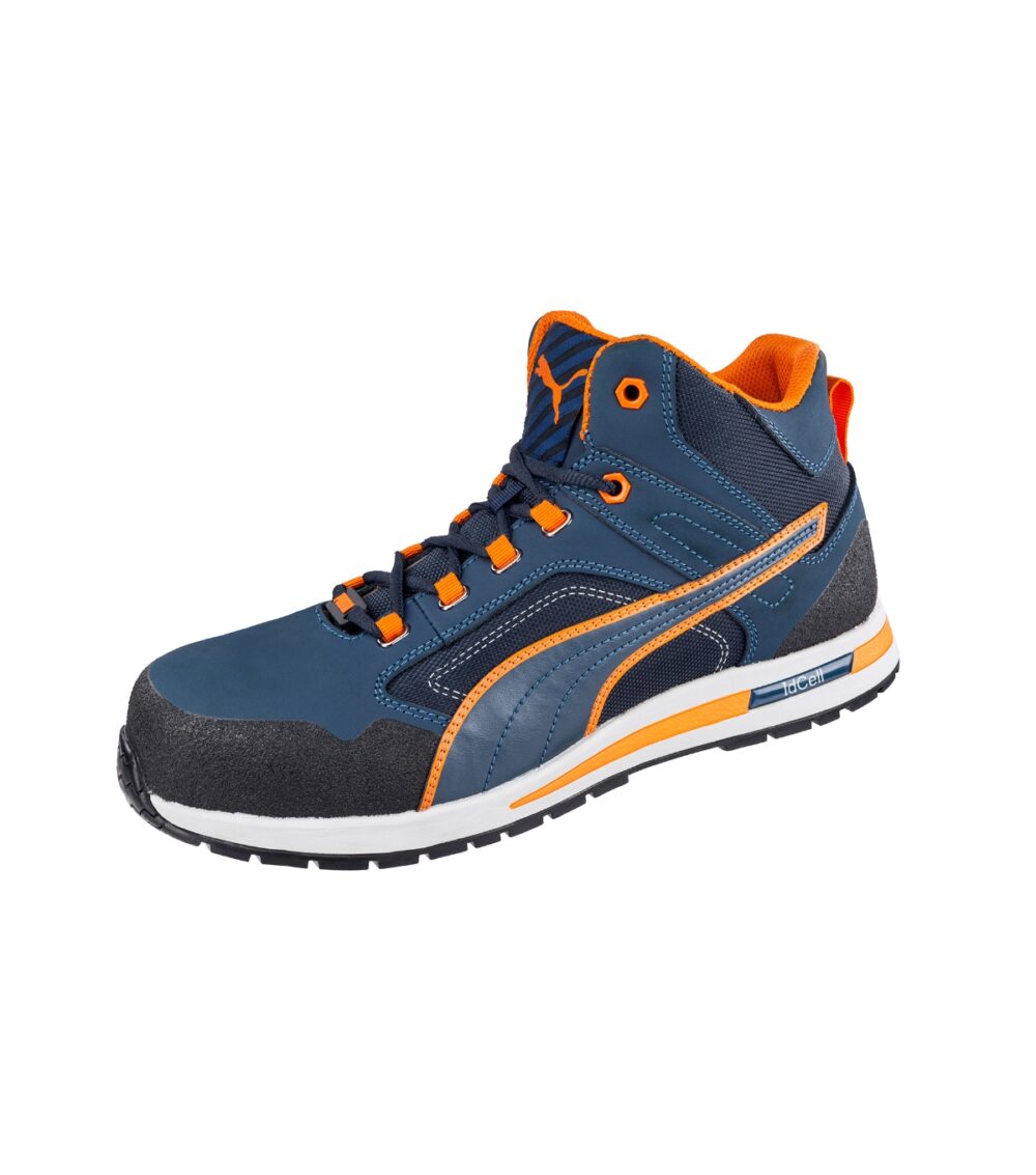 Buty do kostki męska PUMA CROSSTWIST MID — Niebieski