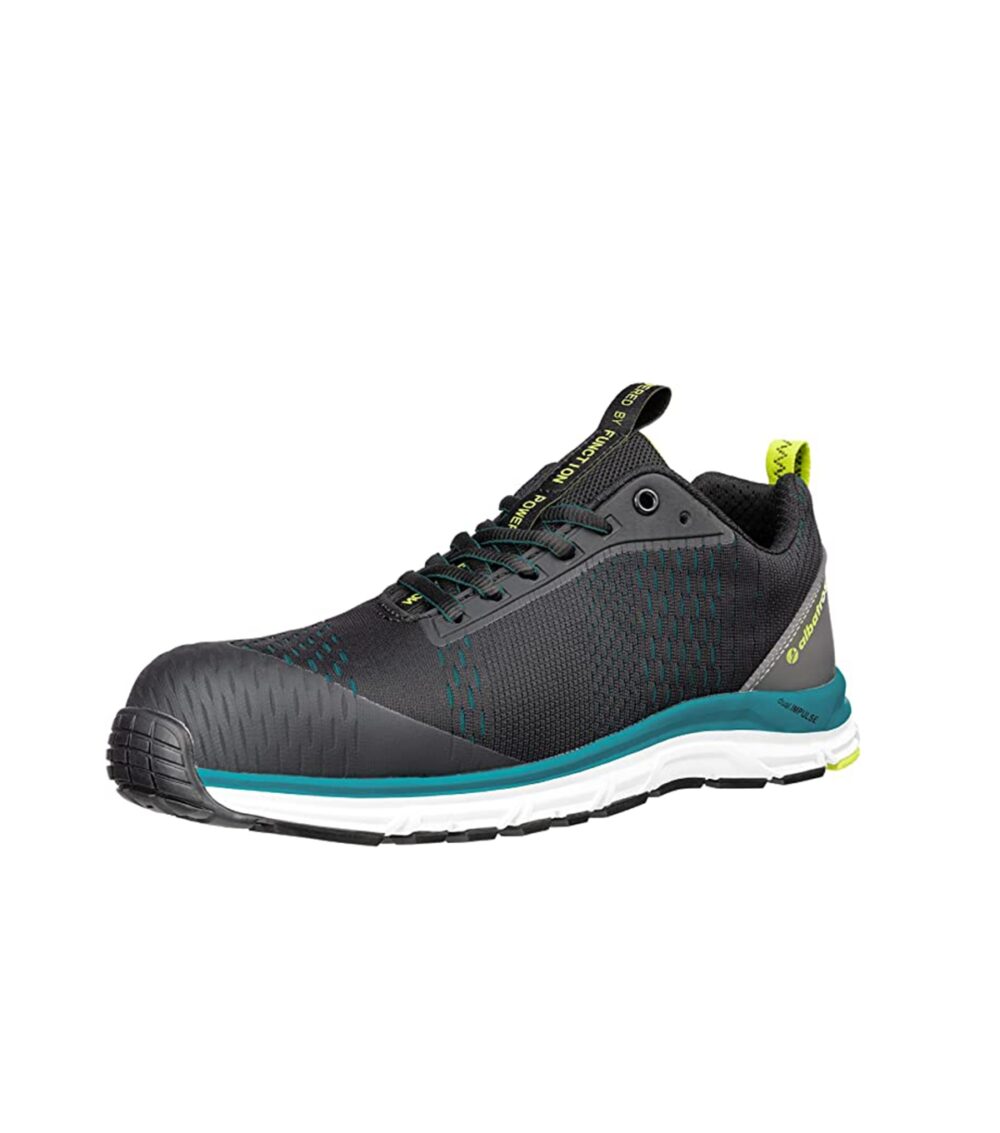 Półbuty unisex ALBATROS AER55 IMPULSE BLACK BLUE LOW — Czarny