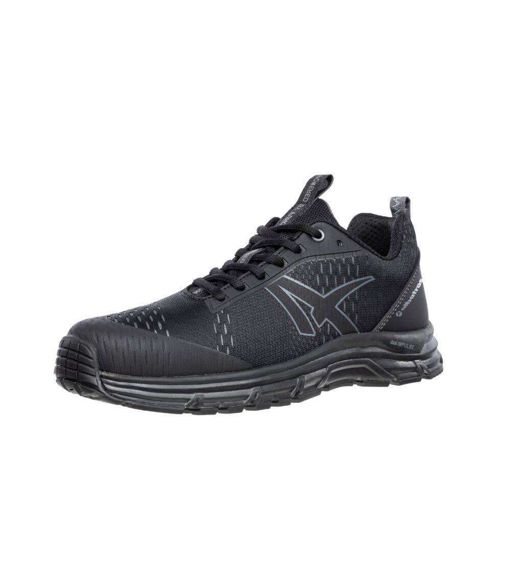 Półbuty unisex ALBATROS AER55 ST BLACK LOW — Czarny