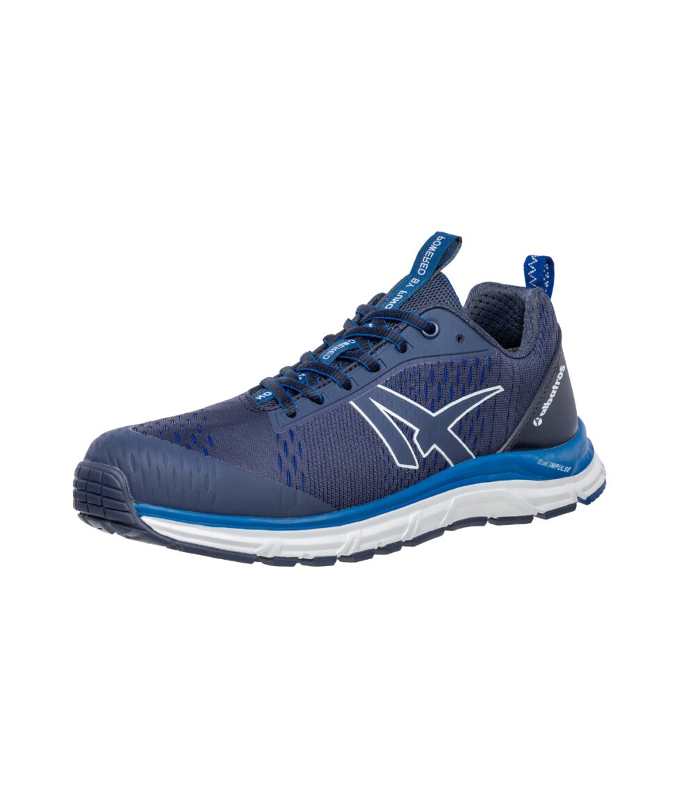 Półbuty męskie ALBATROS AER55 ST BLUE LOW — Niebieski