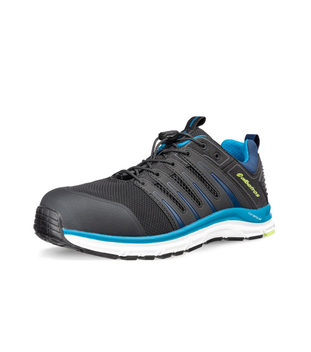 Półbuty unisex ALBATROS BREEZE IMPULS LOW — Czarny