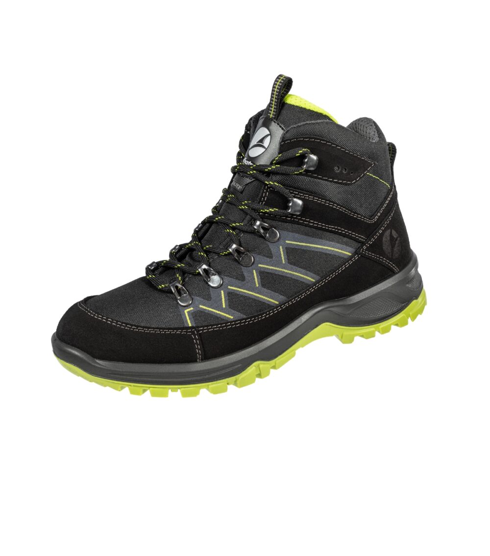 Buty do kostki unisex ALBATROS ARDEN BLACK CTX MID — Czarny