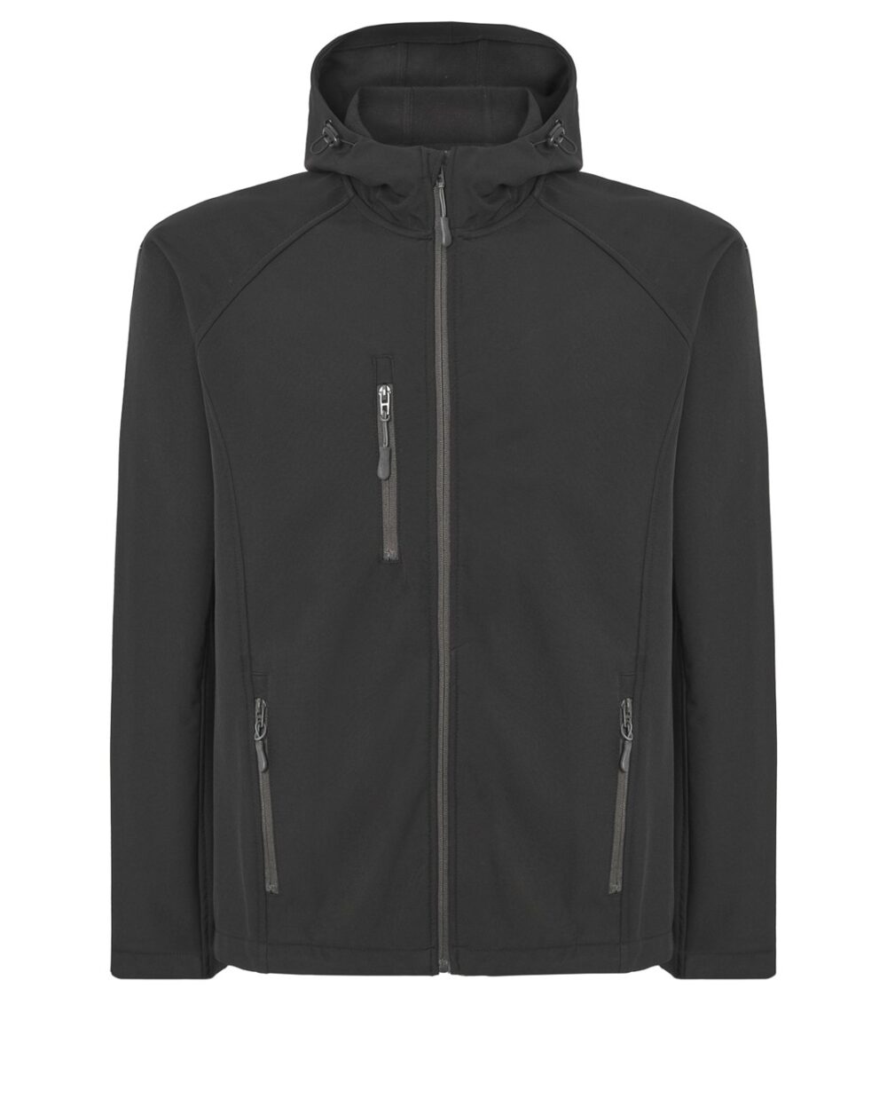 Kurtki Kamizelki JHK SOFT HOOD — Czarny
