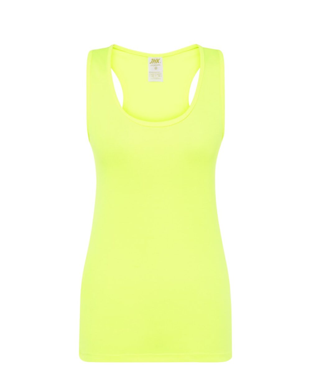 T-shirt JHK T-SHIRT SPORT ARUBA LADY — Złoty Fluo
