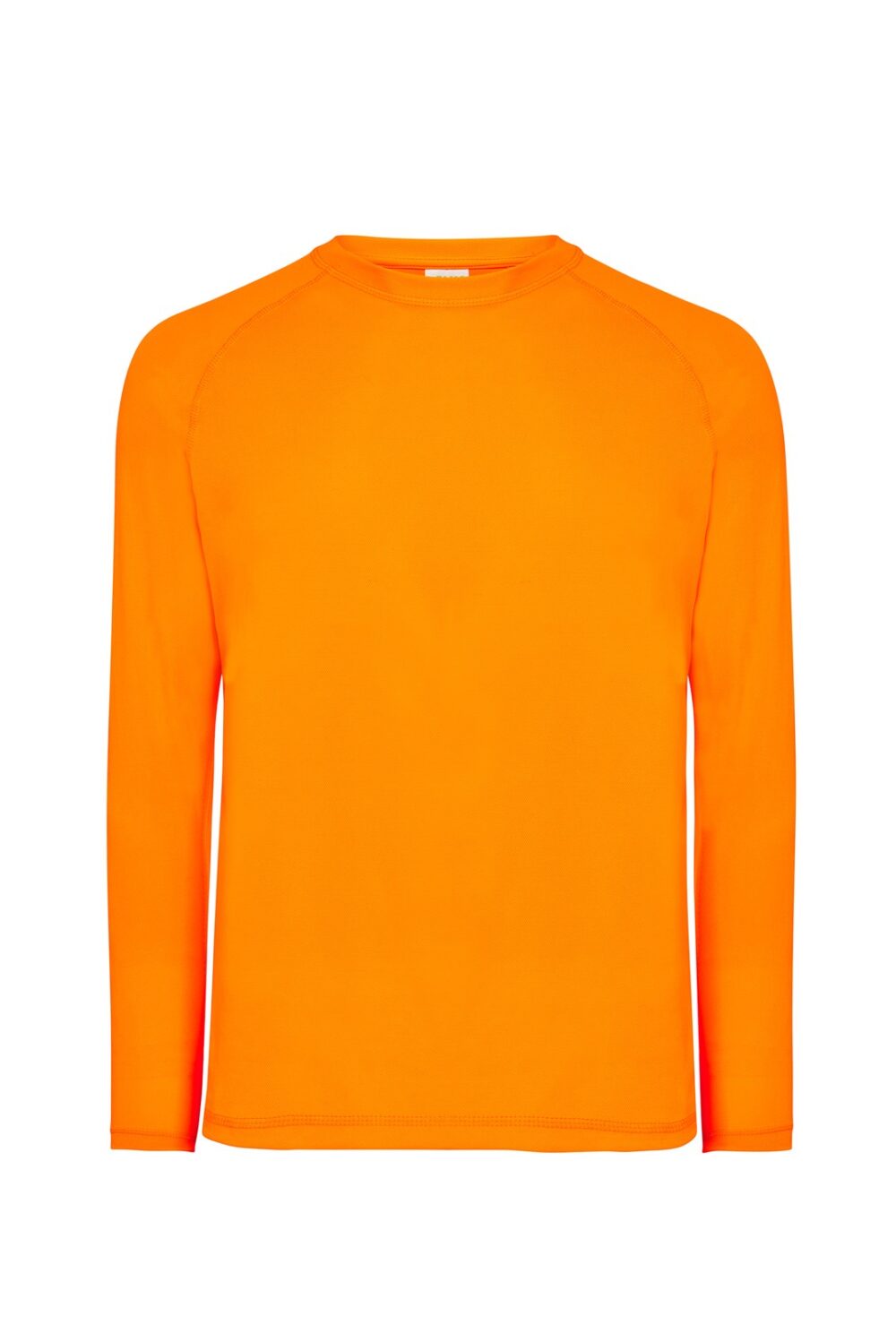 T-shirt JHK T-SHIRT SPORT MAN LS — Pomarańczowy Fluo