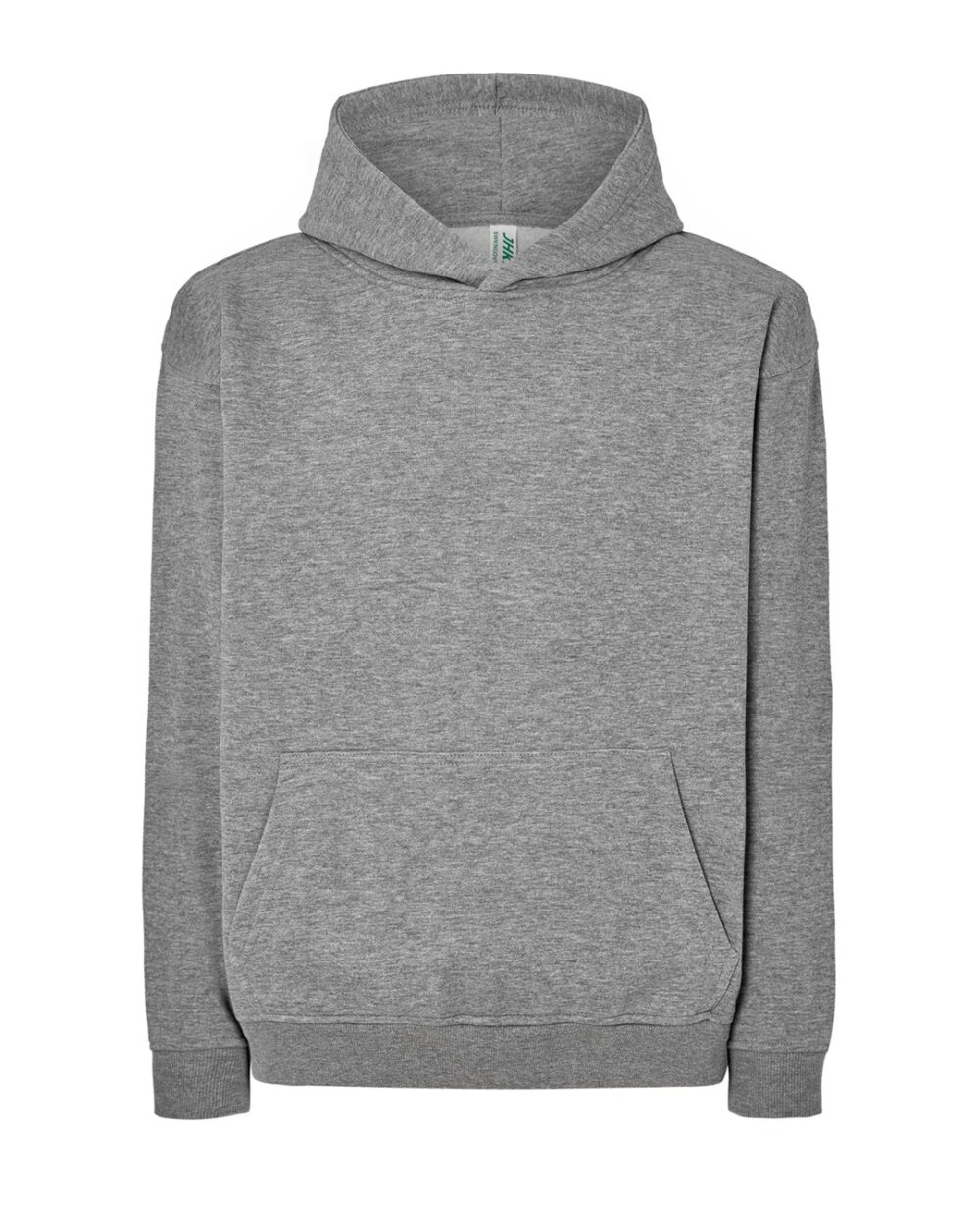 Bluzy Dresowe JHK KANGOROO OVERSIZE 320 — Szary Melanż