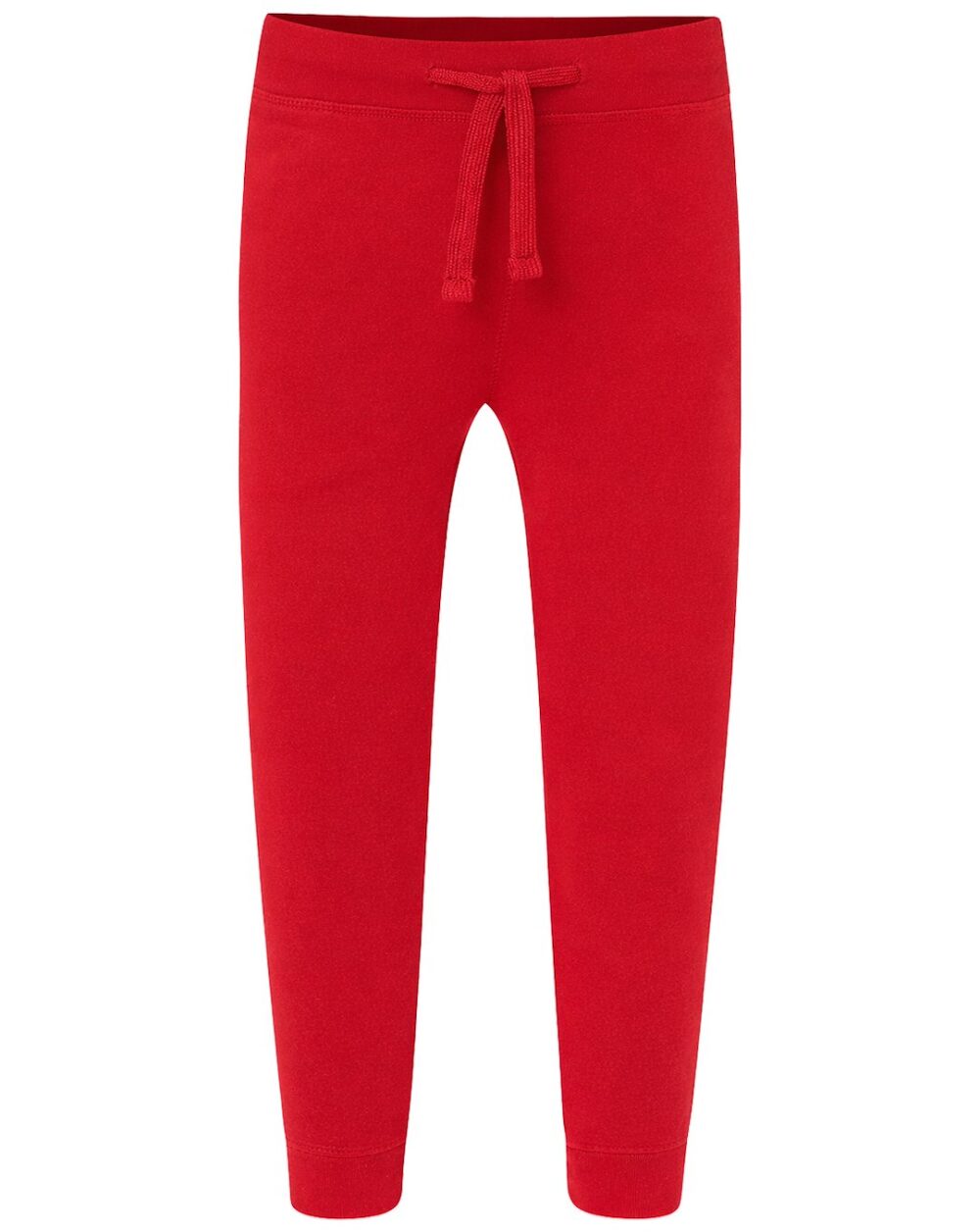 Spodnie Dresowe JHK SWPANTSK240 KID PANTS CUFF FRENCH TERRY — Czerwony