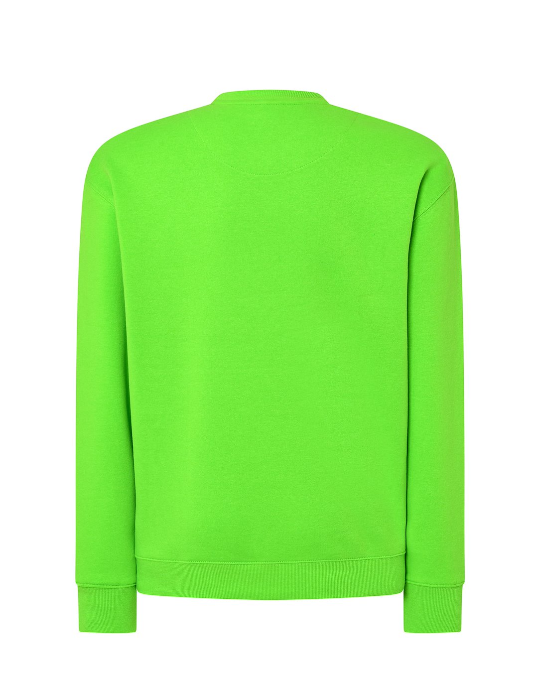 Bluzy Dresowe JHK SWRA 290 SWEATSHIRT — Limonkowy Fluo - obrazek 2