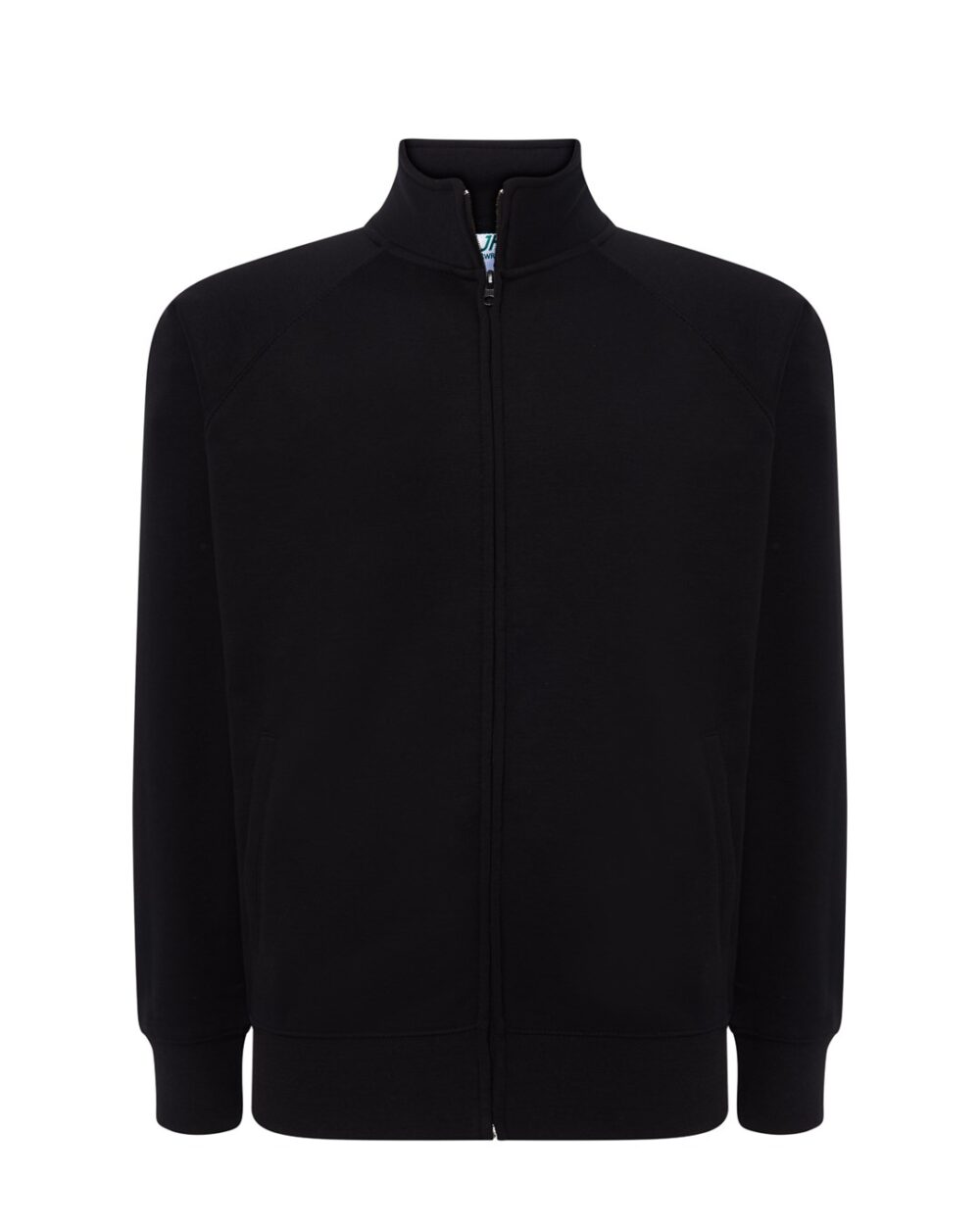 Bluzy Dresowe JHK FULL ZIP SWEATSHIRT — Czarny