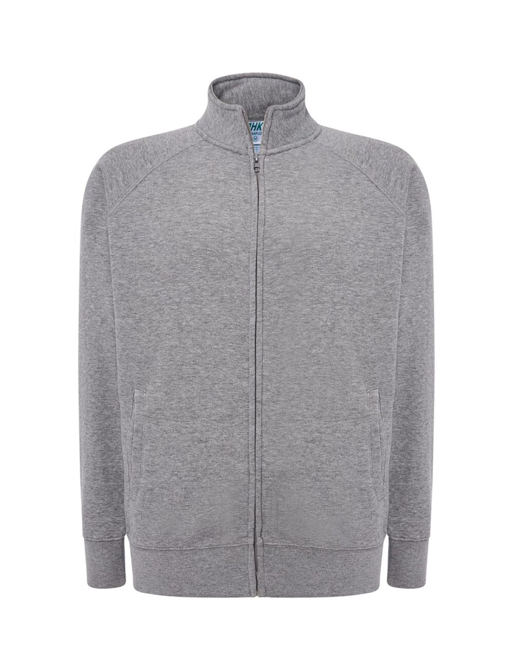 Bluzy Dresowe JHK FULL ZIP SWEATSHIRT — Szary Melanż
