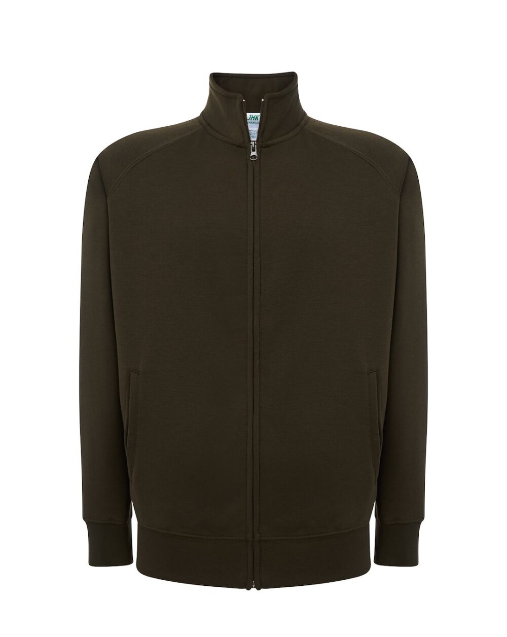 Bluzy Dresowe JHK FULL ZIP SWEATSHIRT — Khaki