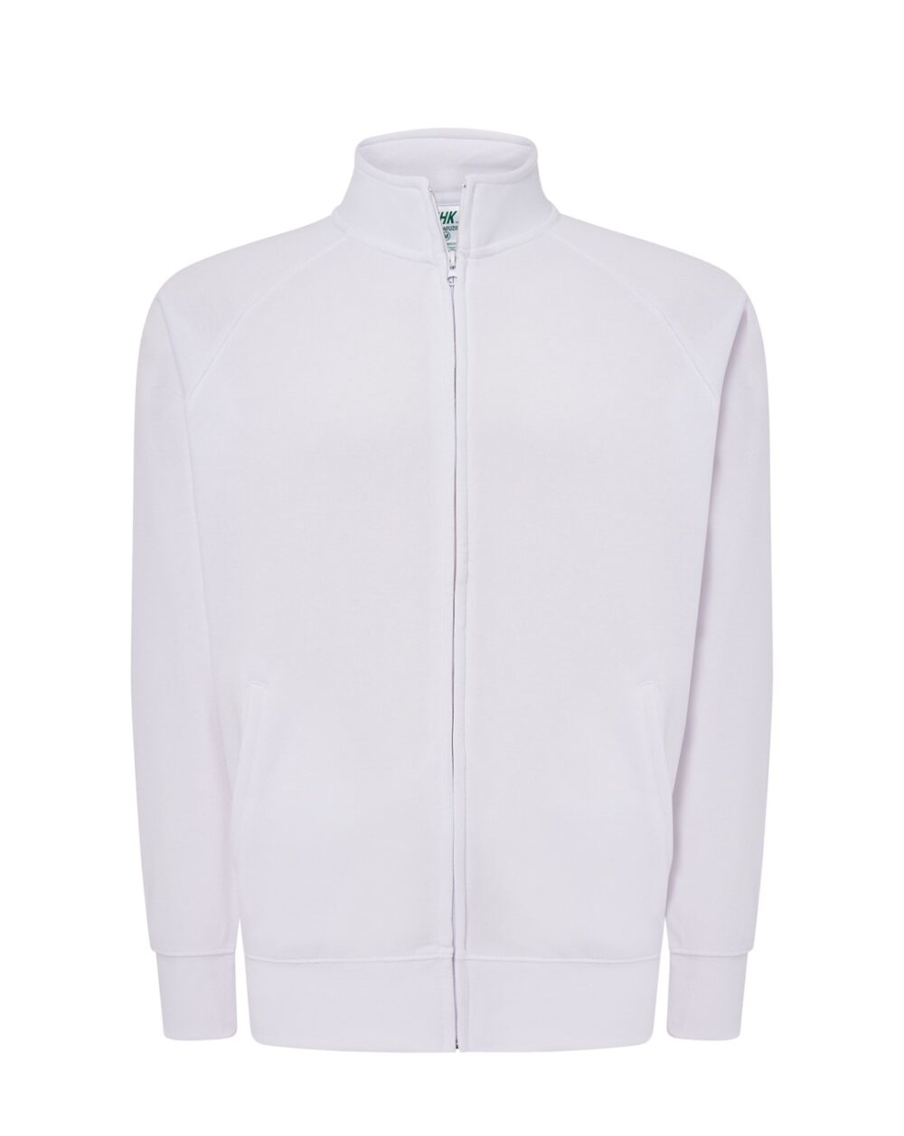Bluzy Dresowe JHK FULL ZIP SWEATSHIRT — Biały
