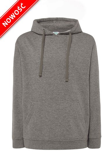 Bluzy Dresowe JHK SWRA KNG KANGAROO — Ciemnoszary Melanż