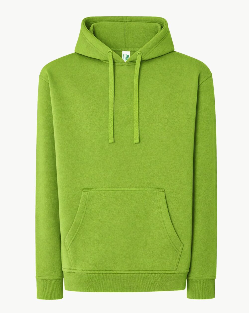 Bluzy Dresowe JHK SWRA KNG KANGAROO — Limonkowy
