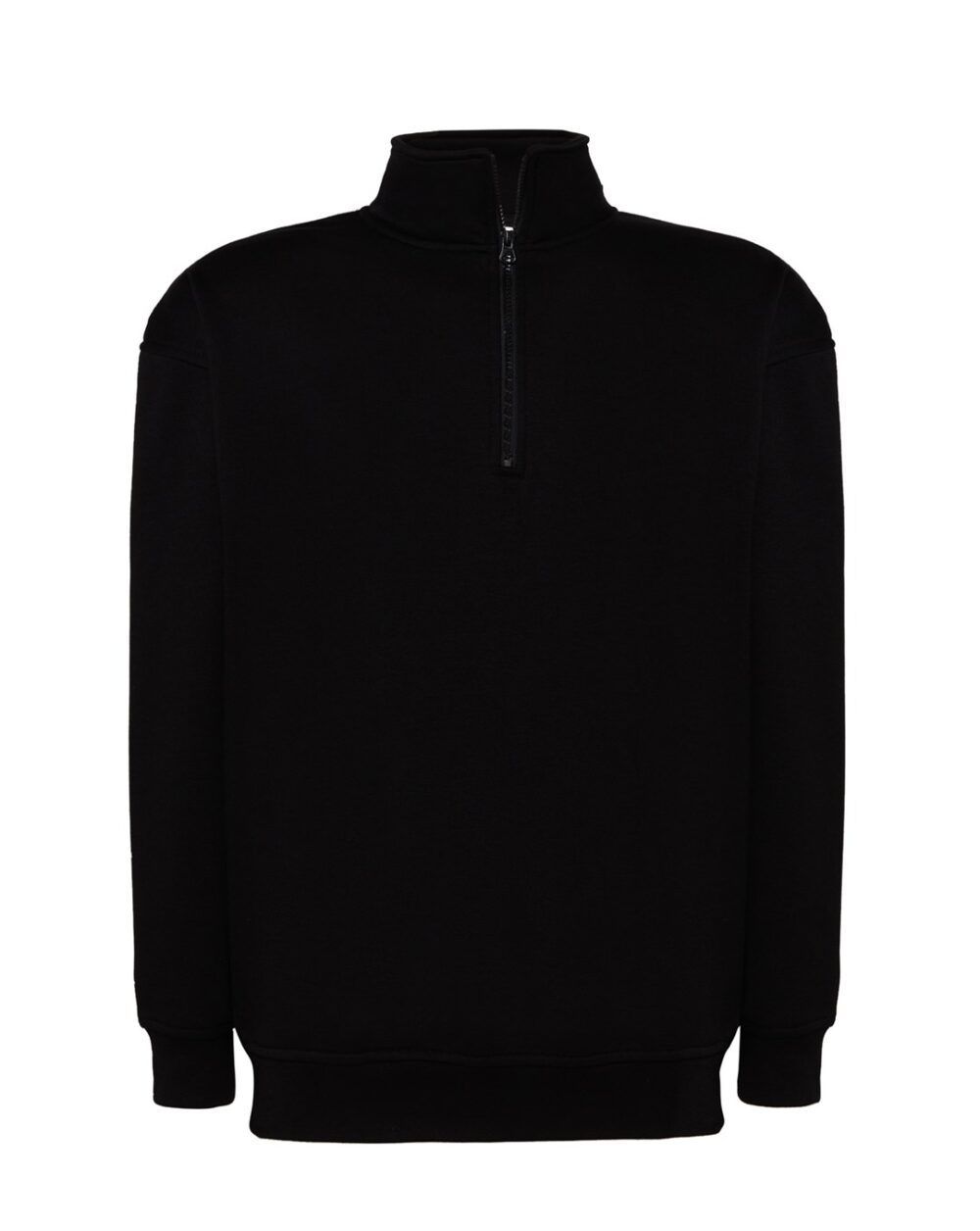Bluzy Dresowe JHK SWRA ZIP HALF ZIP — Czarny