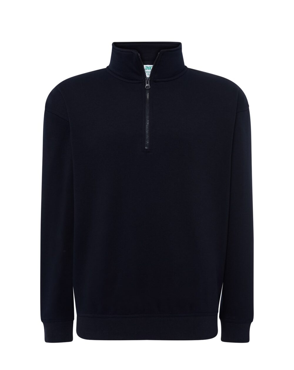 Bluzy Dresowe JHK SWRA ZIP HALF ZIP — Granatowy