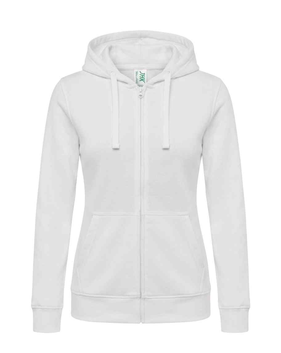 Bluzy Dresowe JHK SWULHOOD 240 — Biały