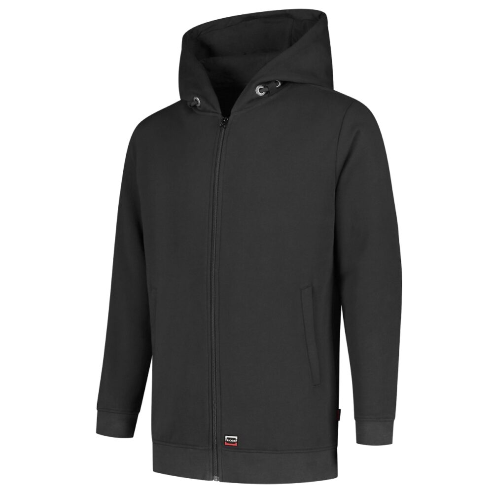 Bluza unisex TRICORP Hooded Sweat Jacket Washable 60°C — Ciemnoszary