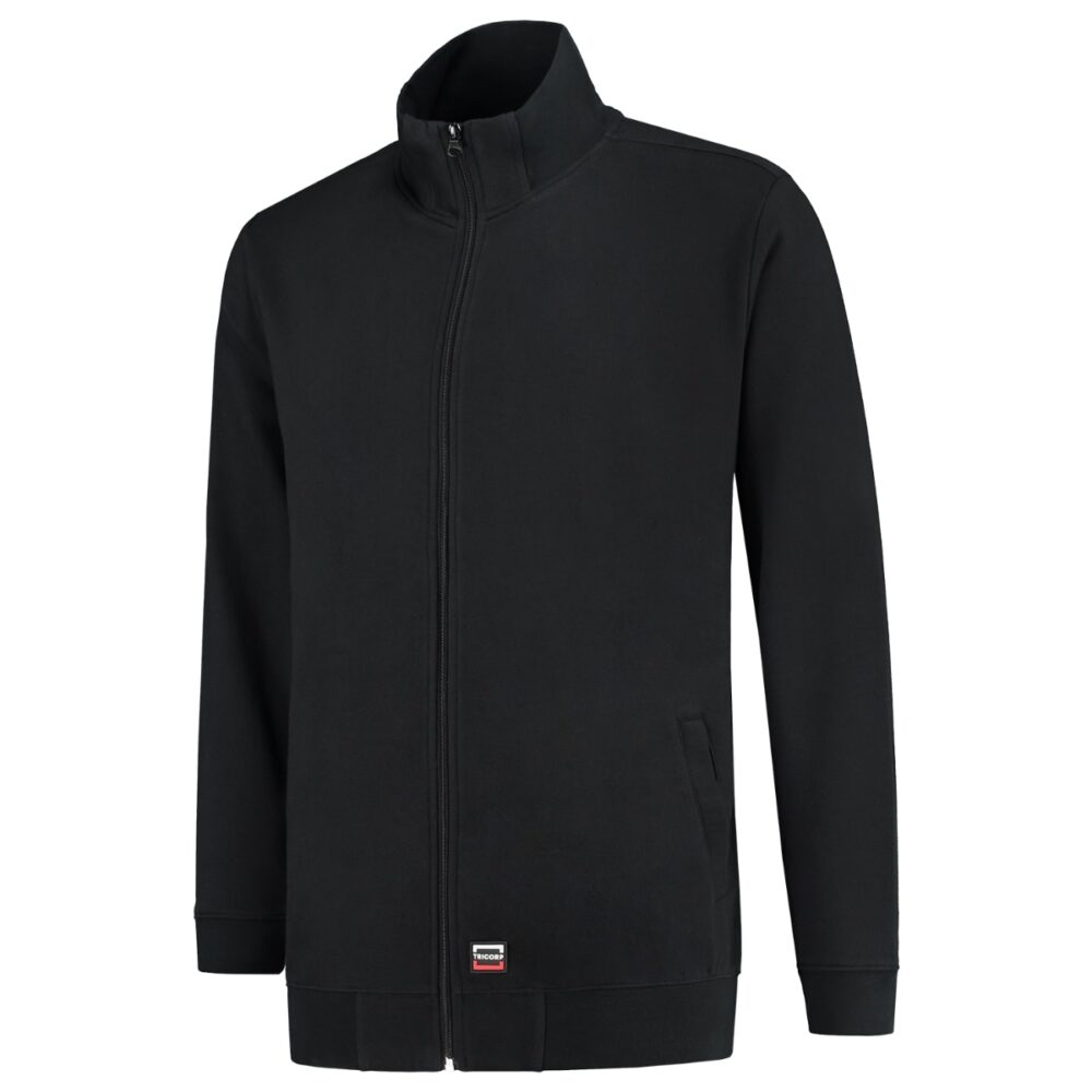 Bluza unisex TRICORP Sweat Jacket Washable 60 °C — Czarny