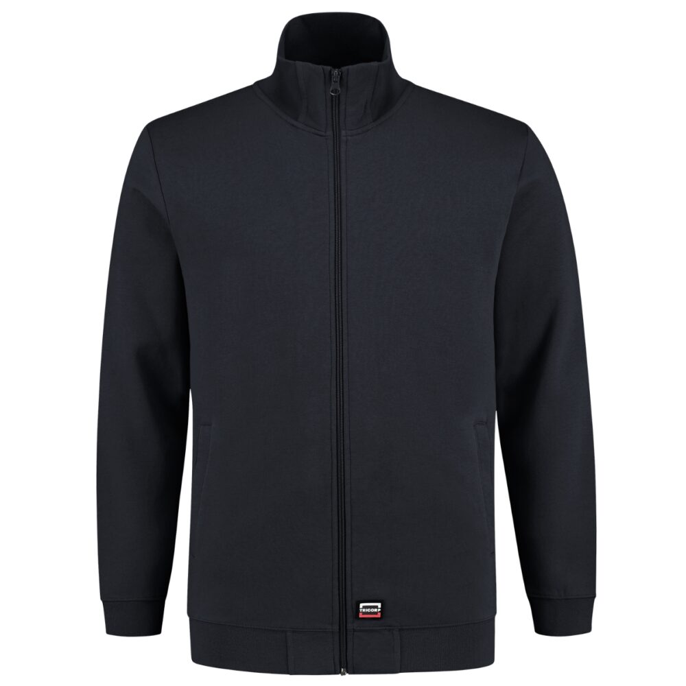 Bluza unisex TRICORP Sweat Jacket Washable 60 °C — Granatowy