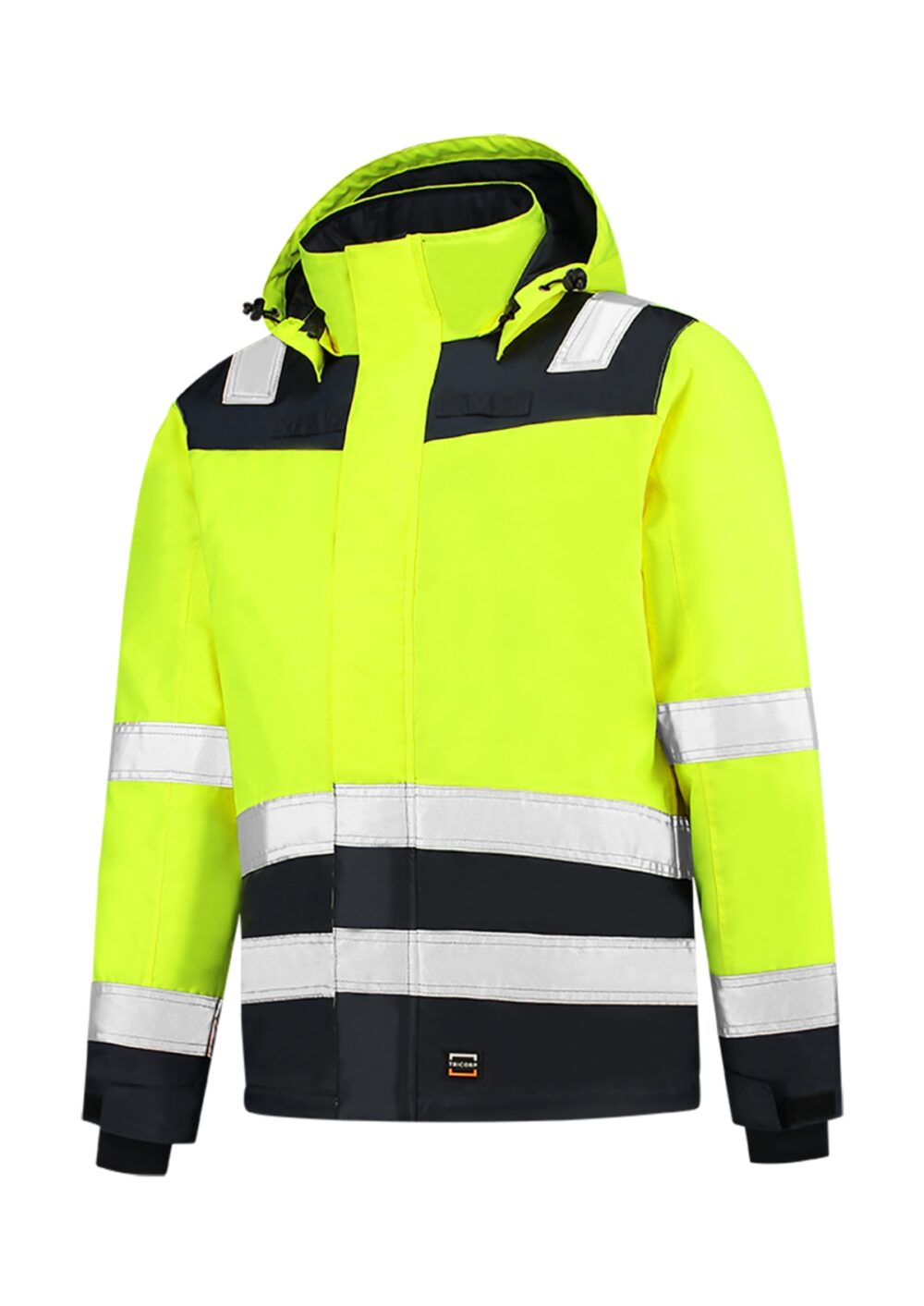 Kurtka robocze unisex TRICORP Midi Parka High Vis Bicolor — Fluorescencyjny żółty