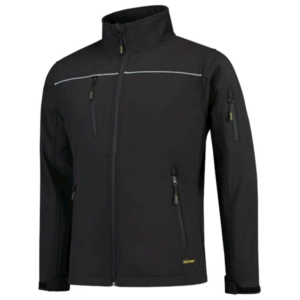 Softshell kurtka unisex TRICORP Luxury Softshell — Czarny