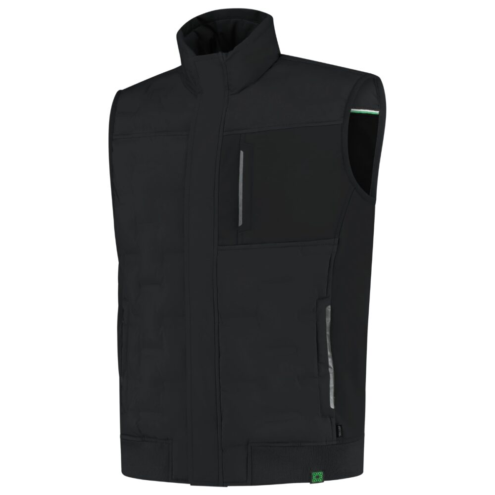 Kamizelka unisex TRICORP Puffer Bodywarmer Rewear — Czarny