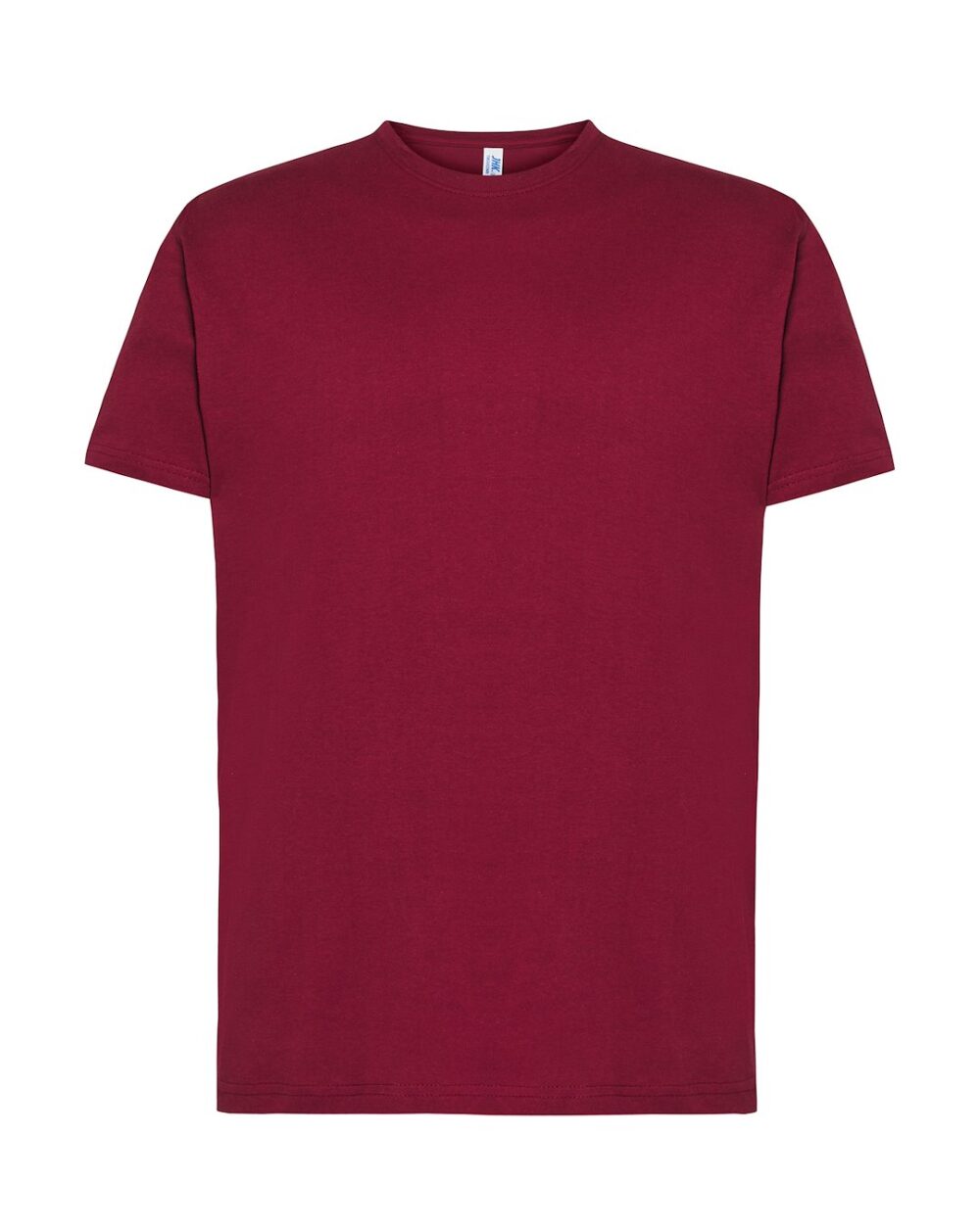T-shirt JHK TSR 160 REGULAR COMBED — Bordowy