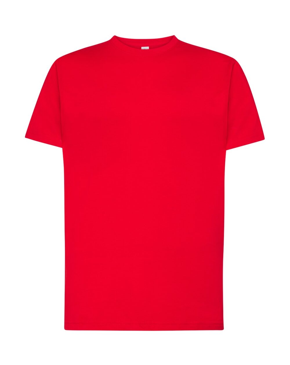 T-shirt JHK TSR 160 REGULAR COMBED — Czerwony