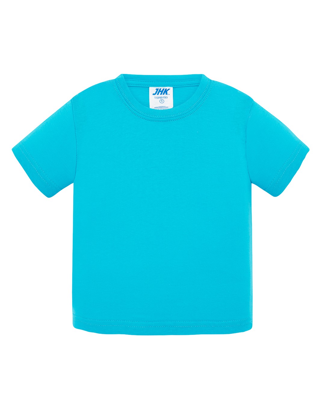 T-shirt JHK TSRB 150 BABY — Turkusowy