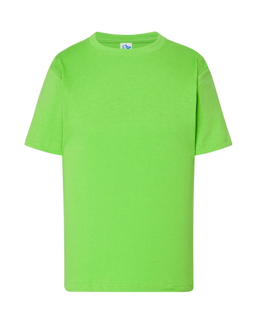 T-shirt JHK TSRK 150 REGULAR KID — Limonkowy