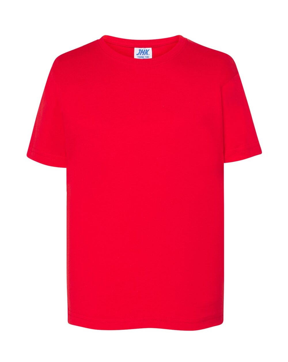 T-shirt JHK TSRK 190 PREMIUM KID — Czerwony