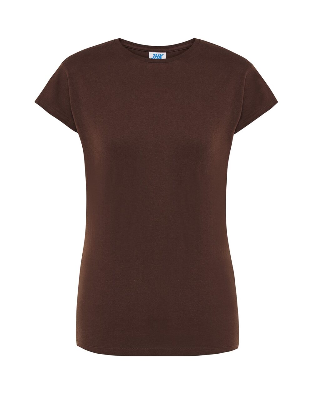 T-shirt JHK TSRL CMF LADY COMFORT — Czekoladowy