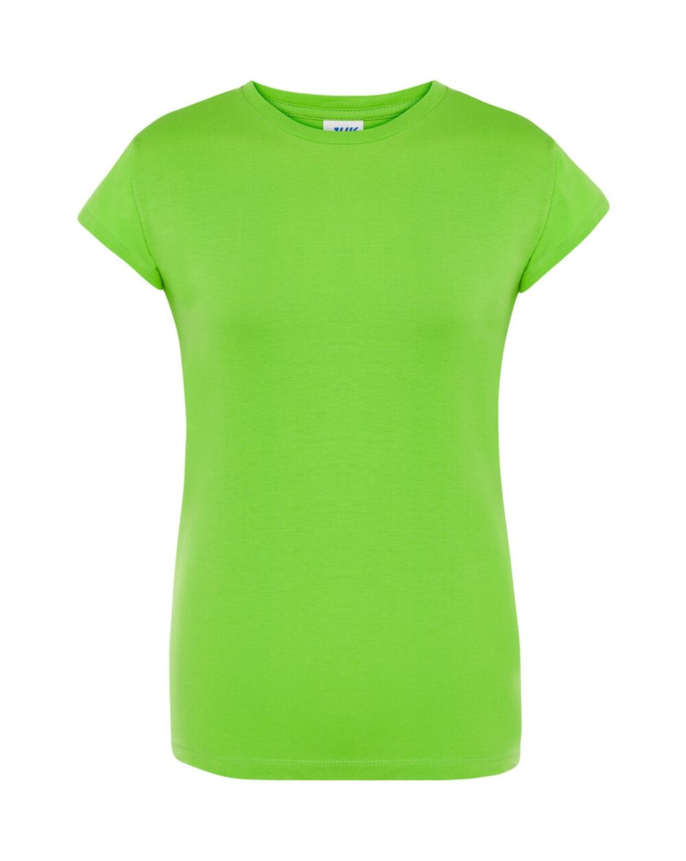 T-shirt JHK TSRL CMF LADY COMFORT — Limonkowy