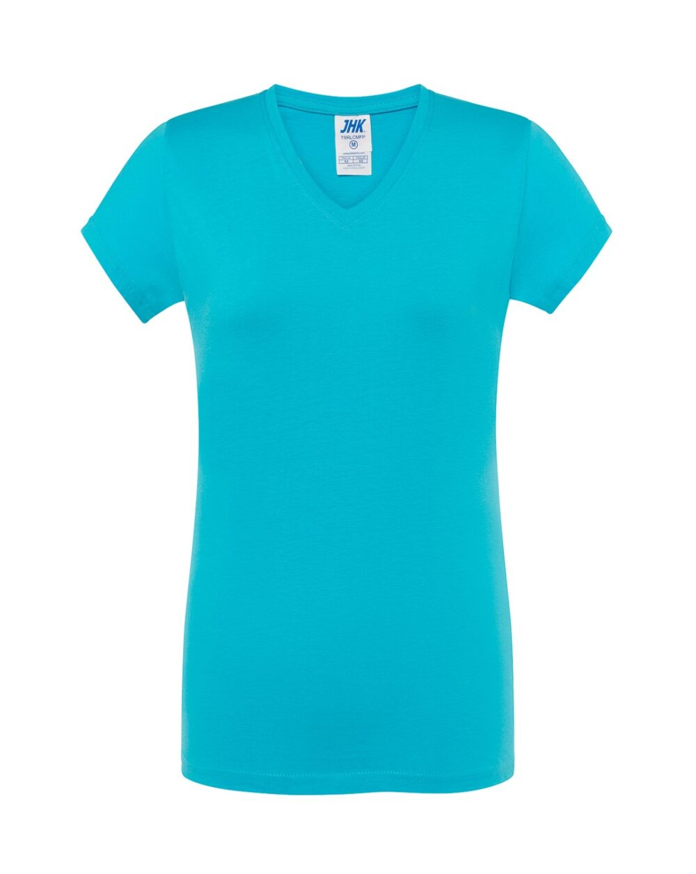T-shirt JHK TSRL CMFP — Turkusowy