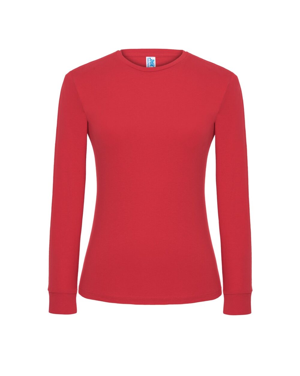 T-shirt JHK LADY REGULAR LS PREMIUM — Czerwony