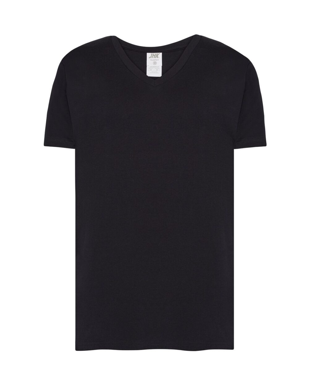 T-shirt JHK TSUA PICO URBAN V-NECK — Czarny