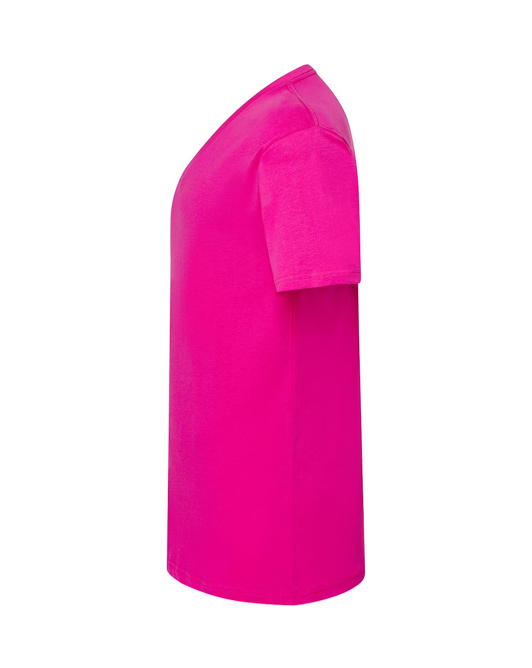 T-shirt JHK TSUA PICO URBAN V-NECK — Fuksja - obrazek 3