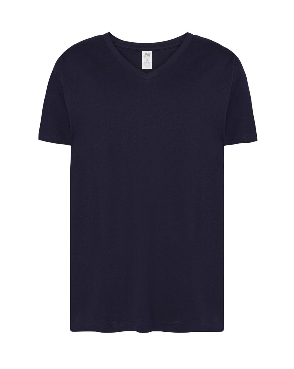 T-shirt JHK TSUA PICO URBAN V-NECK — Granatowy
