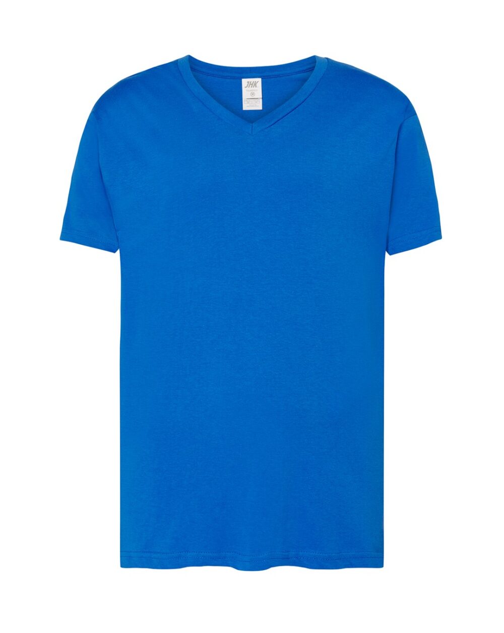 T-shirt JHK TSUA PICO URBAN V-NECK — Królewski Niebieski