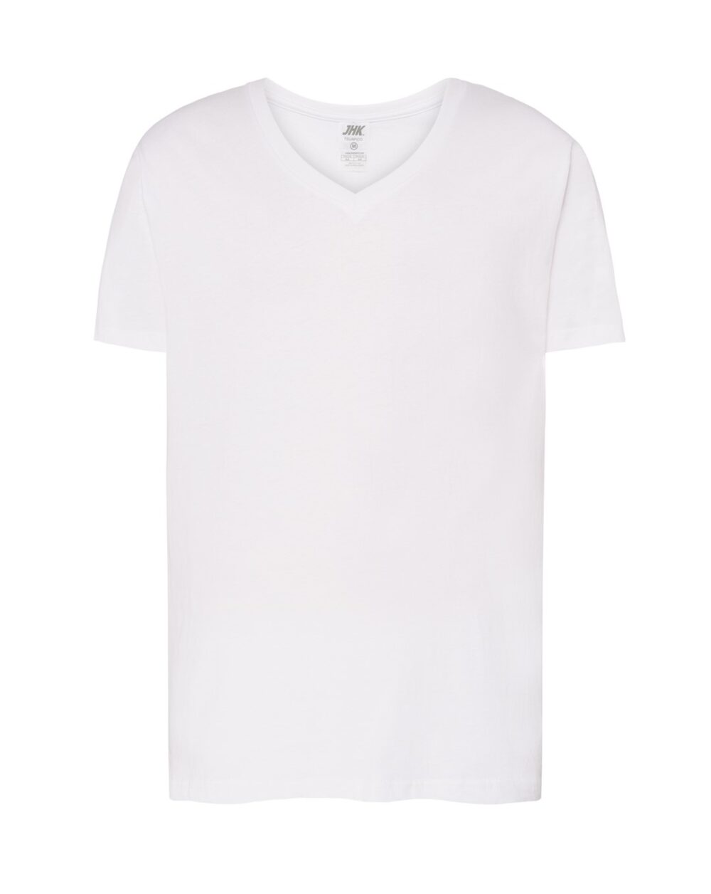 T-shirt JHK TSUA PICO URBAN V-NECK — Biały