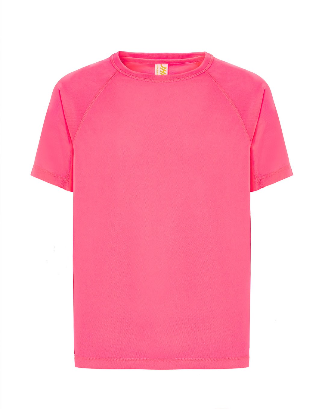 T-shirt JHK T-SHIRT SPORT MAN — Fuksja Fluo