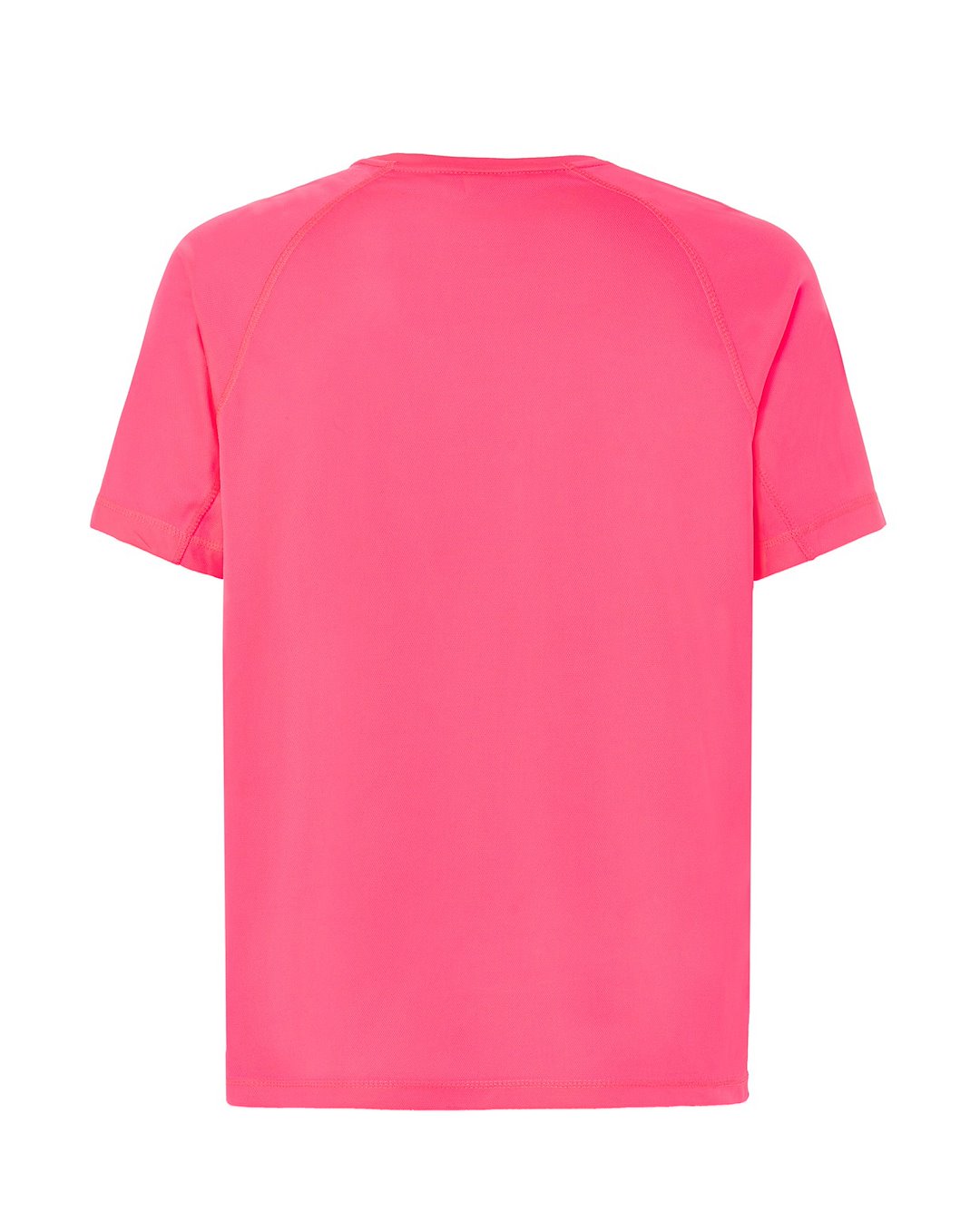 T-shirt JHK T-SHIRT SPORT MAN — Fuksja Fluo - obrazek 2