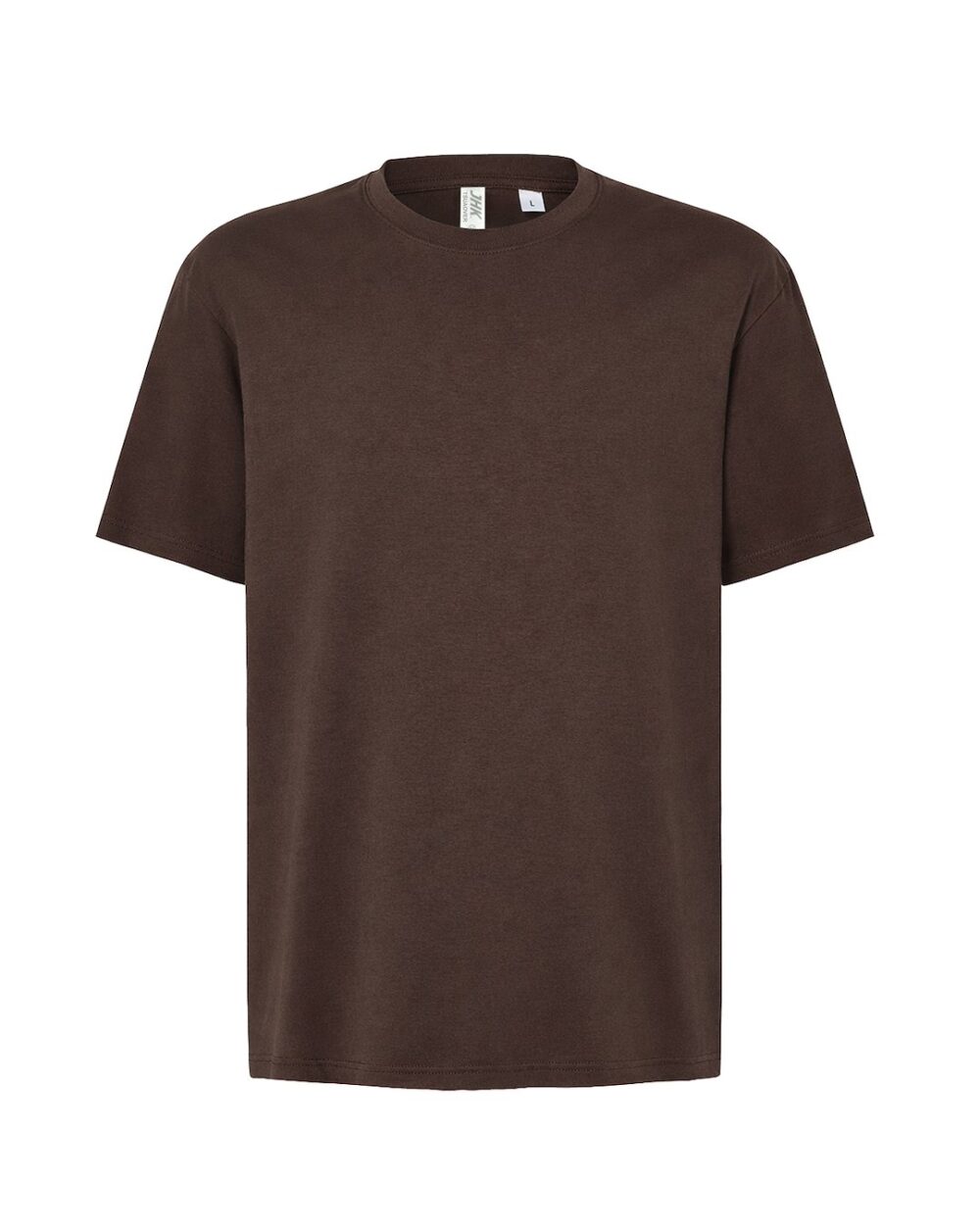 T-shirt JHK TSUA OVER SIZE — Czekoladowy