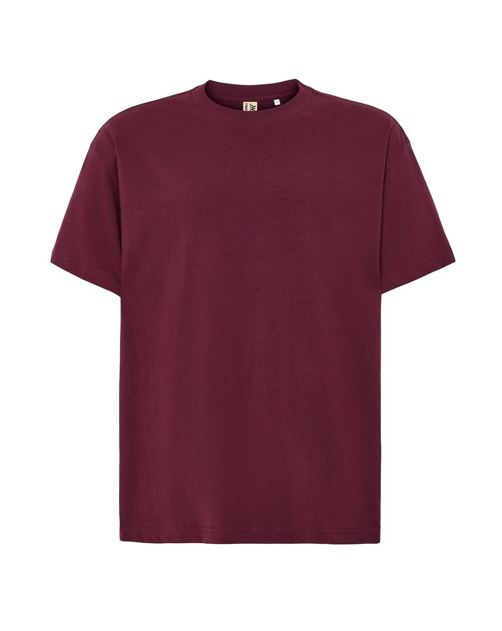 T-shirt JHK TSUA OVER 240 — Bordowy