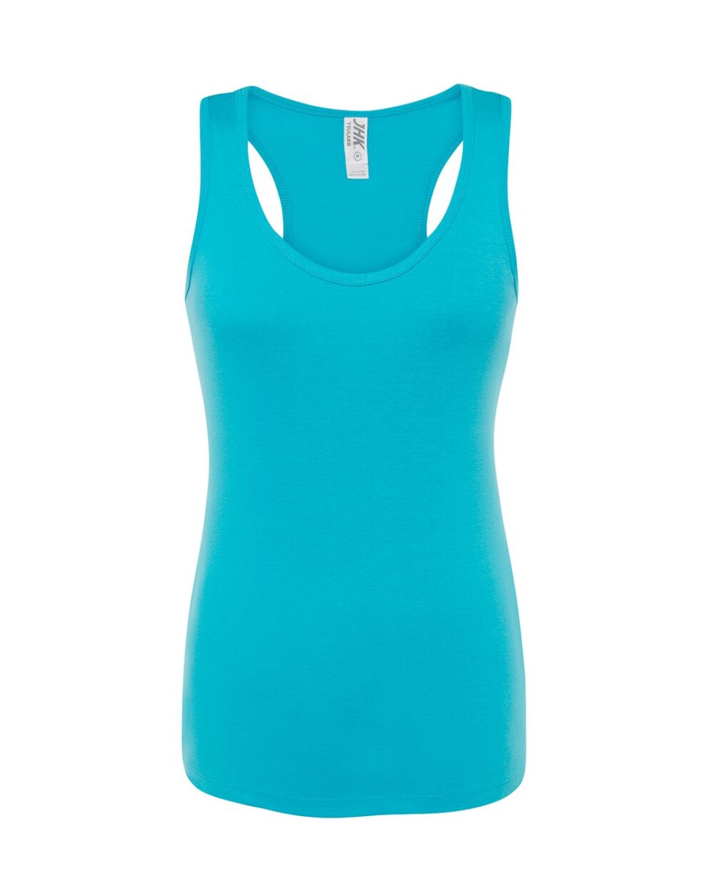 T-shirt JHK TSUL ARB ARUBA — Turkusowy